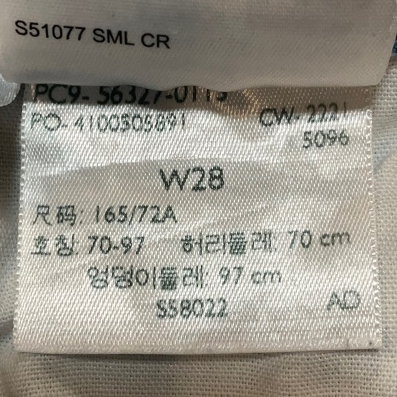 Levi’s 501 Light Stone Wash High Rise Distressed Denim Shorts Size 28 - Picture 5 of 5